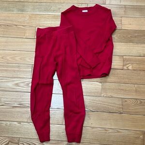 Hanna Anderson Red pajama set